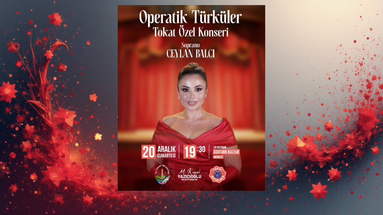 Tokat Belediyesi’nden Özel Konser