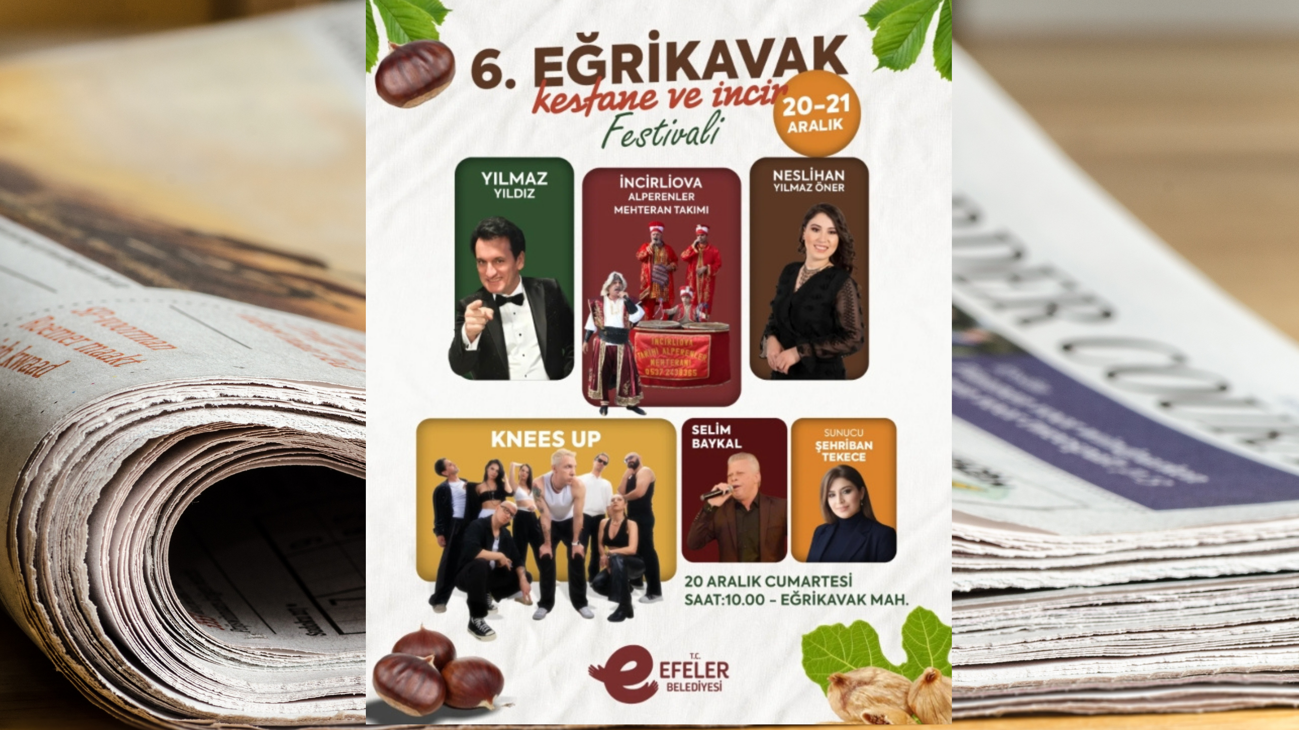 Aydın Efeler Belediyesinden Kestane ve İncir Festivali